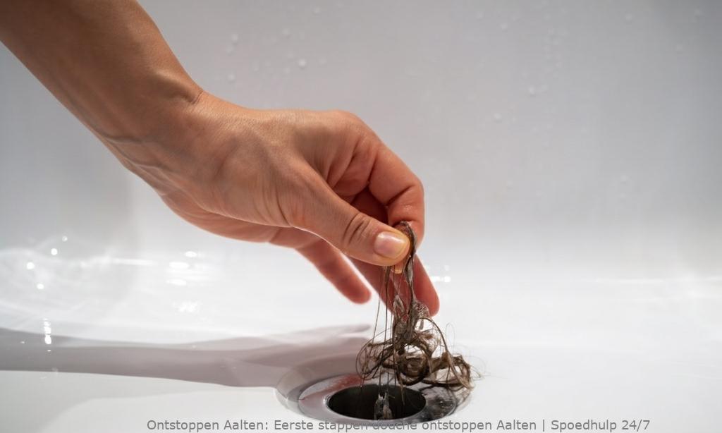 Eerste stappen douche ontstoppen Aalten | Spoedhulp 24/7