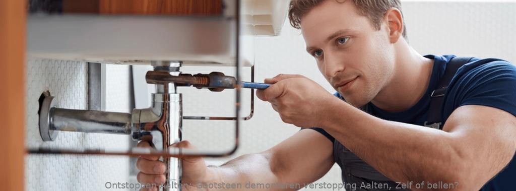Gootsteen demonteren verstopping Aalten, Zelf of bellen?