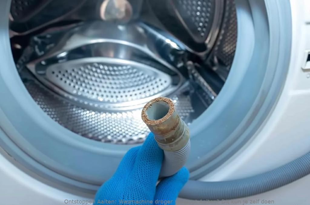 Wasmachine droger verstopt Aalten? Dit kun je zelf doen